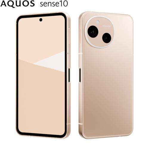 シャープ(SHARP) AQUOS sense10 6.1型 6GB/128GB ペールピンク SIM