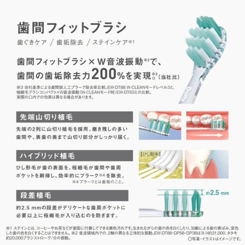 Panasonic（パナソニック） EW-DP58-A ディープブルー 電動歯ブラシ