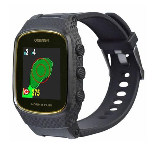 グリーンオン G020B THE GOLF WATCH NORM II PLUS(ブラック) 腕時計型ゴルフ用GPSナビ｜tokka｜02