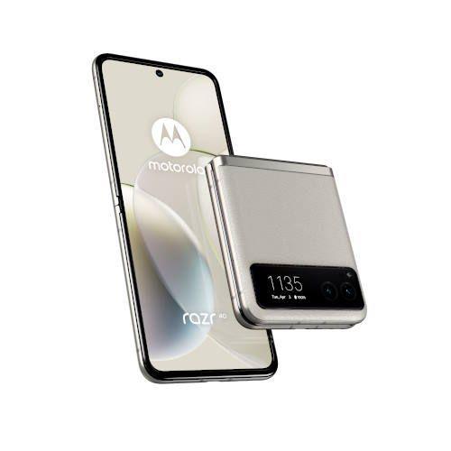 【新品未開封】motorola razr 40 SIMフリースマホ モトローラ(MOTOROLA) motorola razr 40 6.9+1.5型 8GB/256GB バニラ