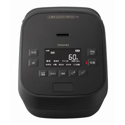 東芝(TOSHIBA) RC-10MGW-K(グランブラック) 炎匠炊き 真空圧力IH炊飯器