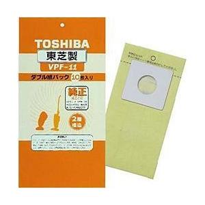 東芝(TOSHIBA) VPF-11 ハンディ・スティッククリーナー用紙パック 10 枚入｜tokka