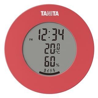 超目玉枠 タニタ TANITA TT-585-PK デジタル温湿度計 ピンク 2021年最新海外