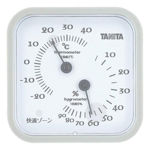 タニタ(TANITA) 温湿度計 TT-557-GY グレー｜tokka