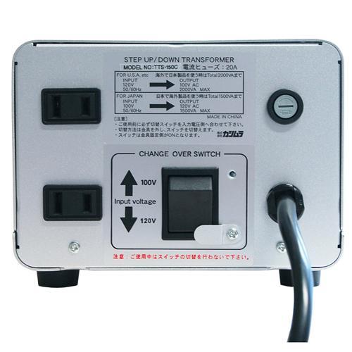 【新品】NTI-150 海外国内用薄型変圧器110-130V/2000VA Kashimura（カシムラ） NTI-150 海外国内用薄型変圧器110-130V/2000VA