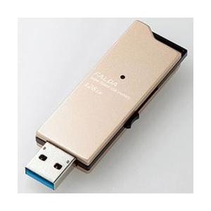 エレコム(ELECOM) MF-DAU3128GGD(ゴールド) MF-DAU3GDシリーズ USB3.0/2.0メモリ 128GB｜tokka