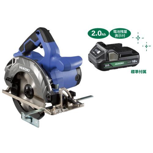 ハイコーキ(HiKOKI) FC1806DA(BG) 18V 165mm コードレス丸のこ 蓄電池1 