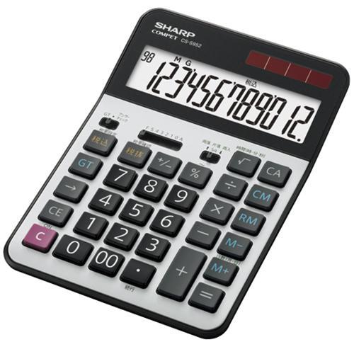 シャープ SHARP デスクトップタイプ電卓 CS-2122L