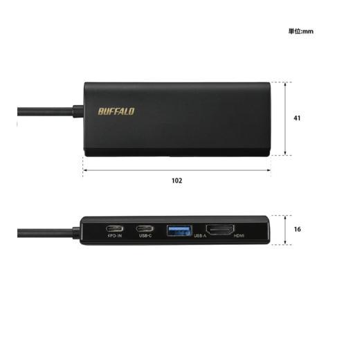 バッファロー(BUFFALO) LUD-U3-CGHDBK ドッキングステーション バッファロー(BUFFALO) LUD-U3-CGHDBK ドッキングステーション