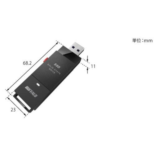 バッファロー(BUFFALO) SSD-PUTVB1.0U3-B 3.2(Gen 1) 対応 抗 バッファロー(BUFFALO) SSD-PUTVB1.0U3-B 3.2(Gen 1) 対応 抗