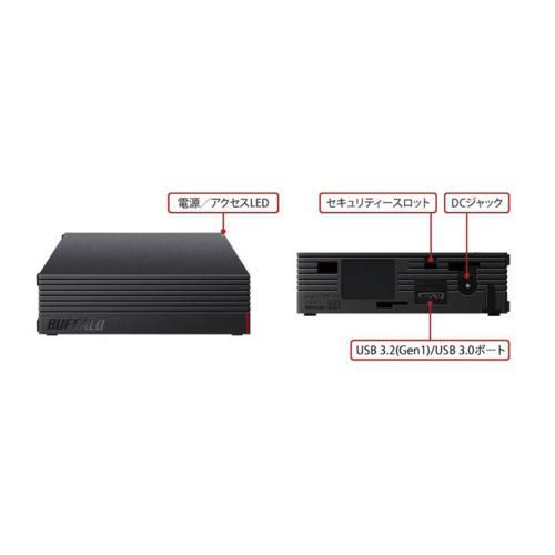 バッファロー(BUFFALO) HD-EDC4U3-BA USB 3.2 Gen1 対応 高性能CMR HDD採用 HDD 4TB_2