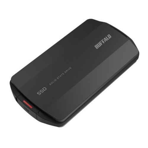 バッファロー(BUFFALO) SSD-PHP500U3-BA USB 3.2(Gen2) 対応 外付けSSD 