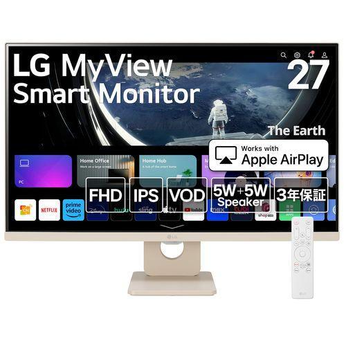 LGエレクトロニクス(LG) 27SR50F-E LG MyView Smart Monitor 27 LGエレクトロニクス(LG) 27SR50F-E LG MyView Smart Monitor 27