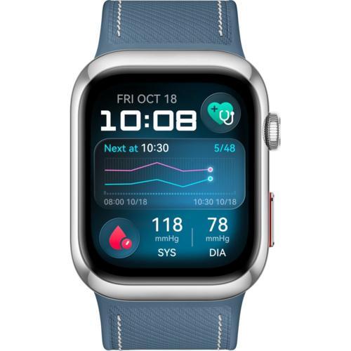 HUAWEI(ファーウェイ) WHUAWEI ATCH D2 BL ブルー 自動血圧測定できる