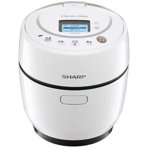 長期保証付】シャープ(SHARP) KN-HW10G-W ホワイト 水なし自動調理鍋