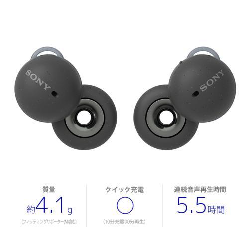 【長期保証付】ソニー(SONY) LinkBuds WF-L900(H) (グレー) ワイヤレスステレオヘッドセット｜tokka｜02