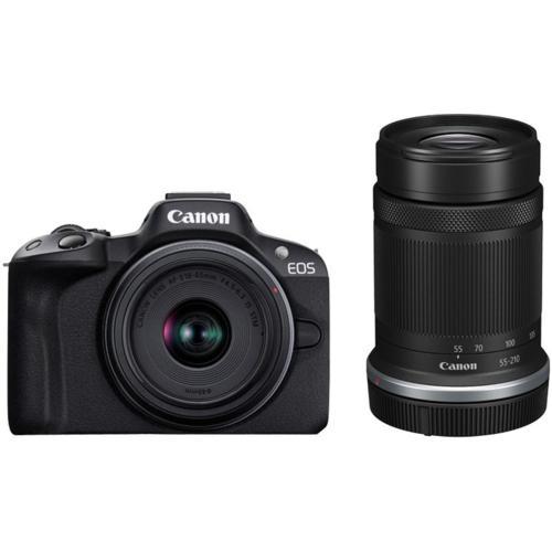 長期保証付】CANON(キヤノン) EOS R50 ダブルズームキット ブラック 