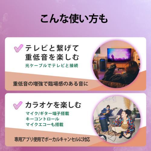 【長期保証付】ソニー(SONY) SRS-XV800 ワイヤレスポータブルスピーカーの画像