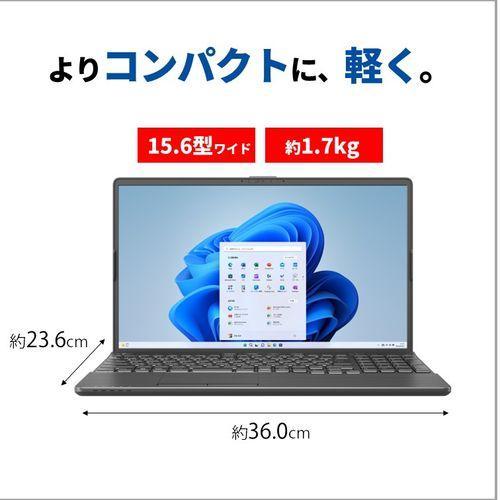 【長期保証付】富士通(FUJITSU) FMVA50THBY FMV LIFEBOOK AH 15.6型 Ryzen 7/16GB/256GB/Office+365 ブライトブラック｜tokka｜04