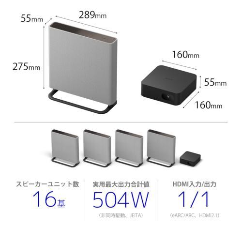 長期保証付】ソニー(SONY) HT-A9M2 BRAVIA Theatre Quad