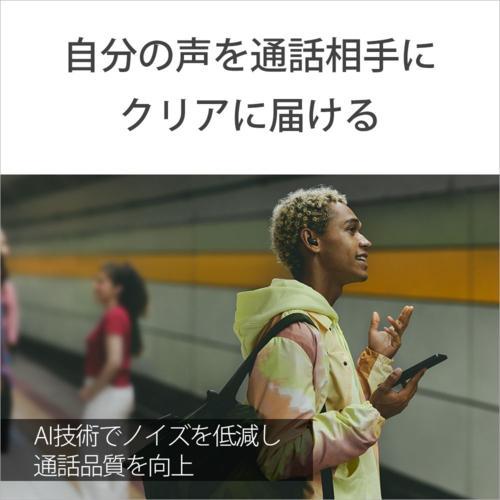 【長期保証付】ソニー(SONY) WF-LS910N-BZ ブラック LinkBuds Fit 完全ワイヤレスイヤホン Bluetooth5.3_7
