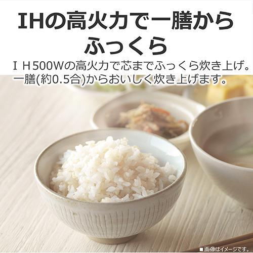 長期保証付】東芝(TOSHIBA) RC-5XW-K ブラック IH炊飯器 3合 : 特価COM