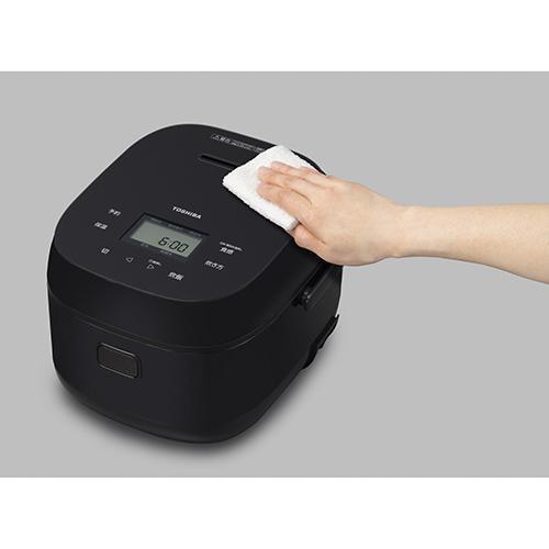 長期保証付】東芝(TOSHIBA) RC-10BHW-K ブラック IH炊飯器 5.5合