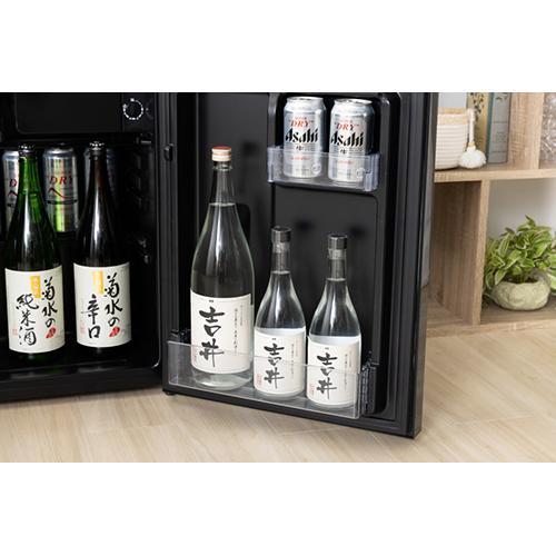 【設置＋リサイクル＋長期保証】吉井電気 AR-SK601G ダークブラウン 小型冷蔵庫 1ドア 60L_4