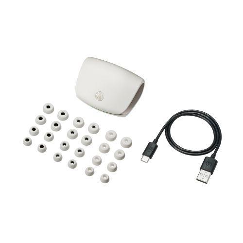 【長期保証付】オーディオテクニカ(audio-technica) ATH-TWX9MK2-WH ホワイト 完全ワイヤレスイヤホン 高感度ドライバーを新搭載ノイキャン性能も向上した次世代_2