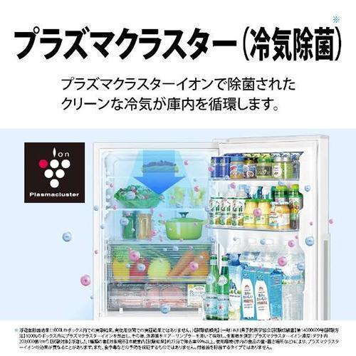 【標準設置料金込】【長期5年保証付】シャープ(SHARP) SJ-PD28K-Tアコールブラウン プラズマクラスター2ドア冷蔵庫 右開き 280L 幅560mm｜tokka｜04