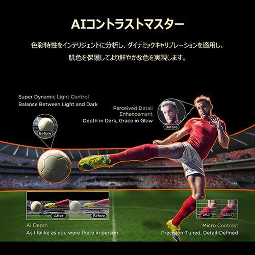 【標準設置料金込】TCL(ティーシーエル) 65A400 65V型 4K 量子ドットQLED液晶テレビ Google TVの画像