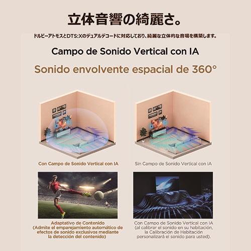 【標準設置料金込】TCL(ティーシーエル) 65A400 65V型 4K 量子ドットQLED液晶テレビ Google TVの画像