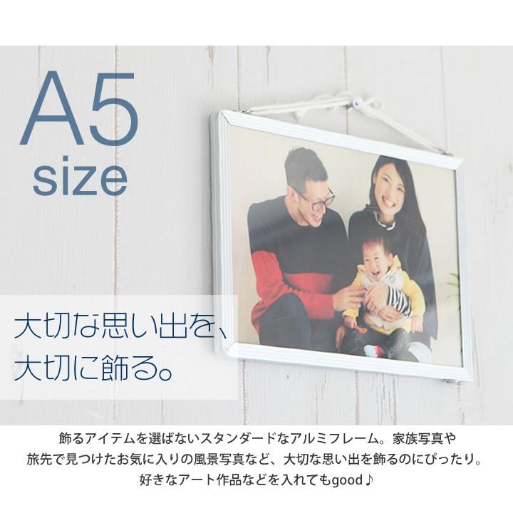 A5サイズ 148×210mm 額縁 ポスターフレーム パネル スタンダードな