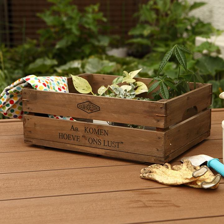 ウッドボックス（木箱）ジャーナルスタンダードファニチャー（2個