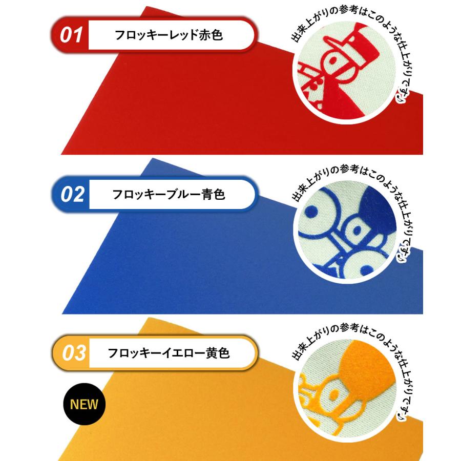 約20cm×約10m フロッキーアイロンシート フェルト風 熱転写ラバー
