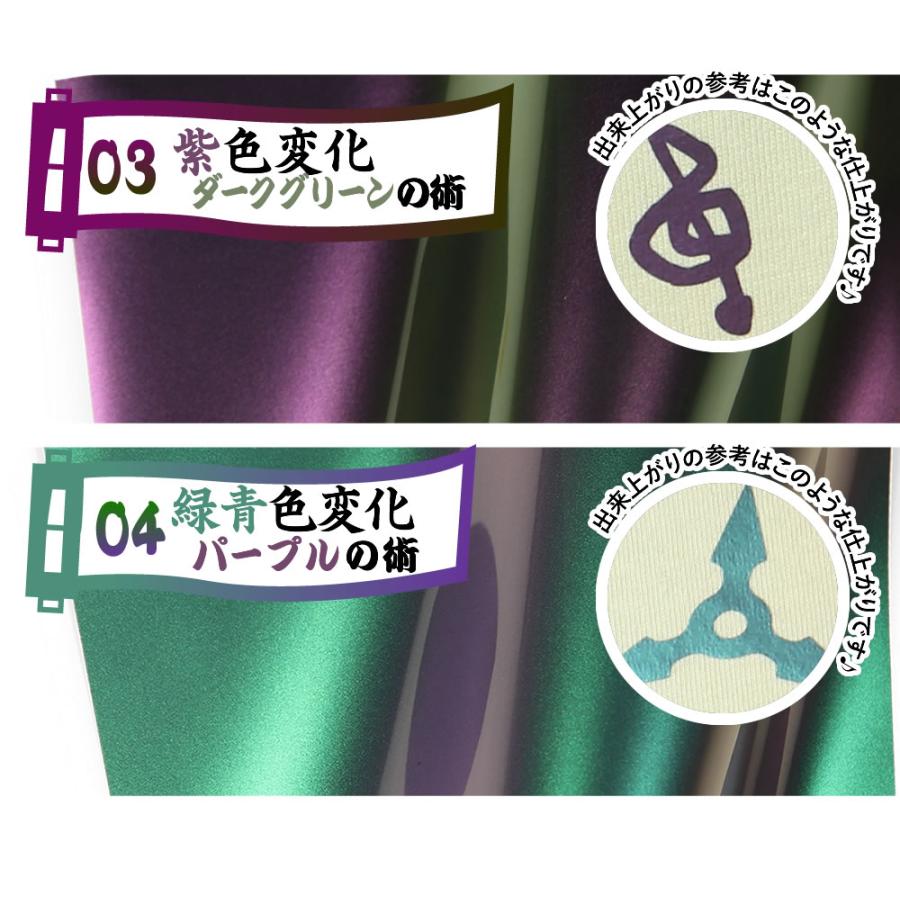 約20cm×約5m 色変化アイロンシート 熱転写ラバーシート : とことこ