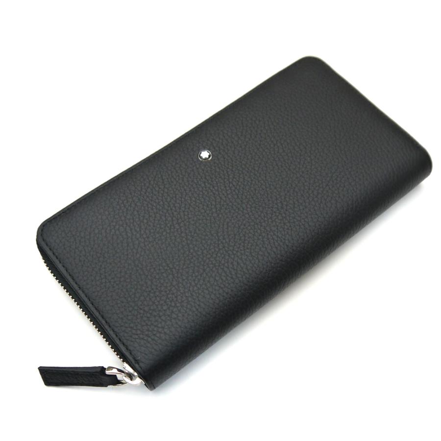 MONTBLANC（モンブラン） 長財布 ラウンド メンズ 114470 ブラック