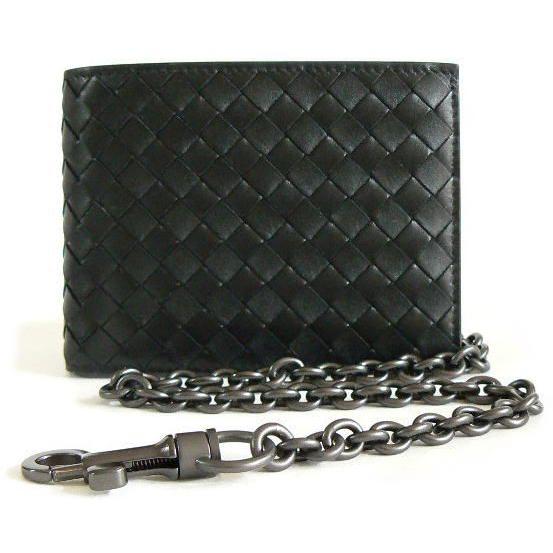 BOTTEGA VENETA ボッテガ・ヴェネタ 財布 メンズ チェーン付 二 BOTTEGA VENETA ボッテガ・ヴェネタ 財布 メンズ チェーン付 二