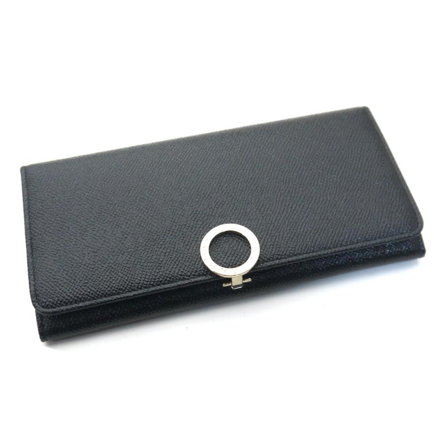 ブルガリ 長財布 BULGARI 282526 ブラックの画像