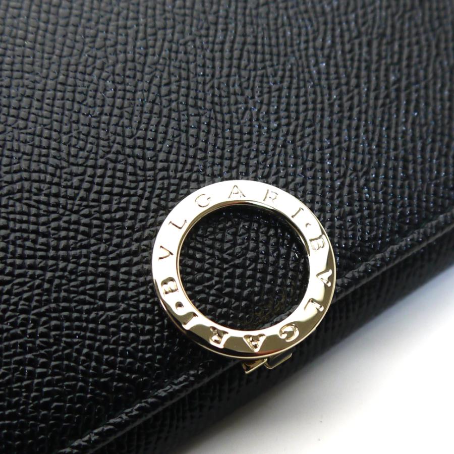 ブルガリ 長財布 BULGARI 282526 ブラックの画像
