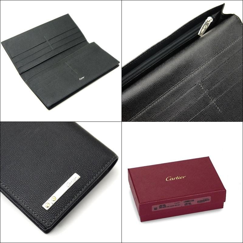 Cartier カルティエ 長財布 サントス ドゥ オニキス L3000769 Cartier カルティエ 長財布 サントス ドゥ オニキス L3000769