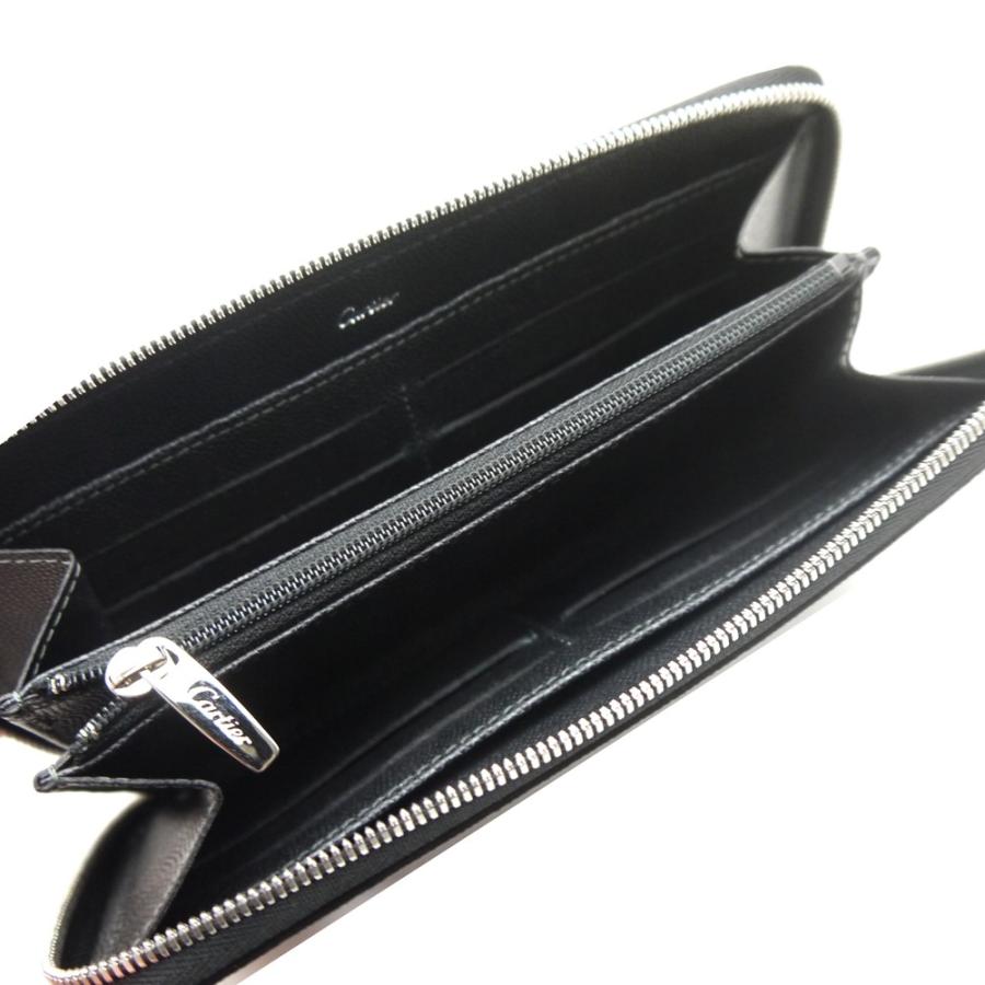 Cartier カルティエ 長財布 ラウンドファスナー サントス ドゥ Cartier カルティエ 長財布 ラウンドファスナー サントス ドゥ