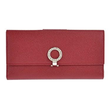 ブルガリ Wホック長財布 ブルガリブルガリ 33744 BVLGARI（ブルガリ） 長財布 Wホック BULGARI BULGARI 33744 レッド