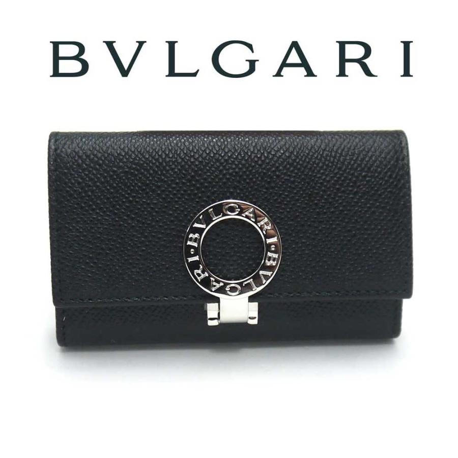 ブルガリ キーケース 6連 BULGARI BULGARI 30422 ブラック