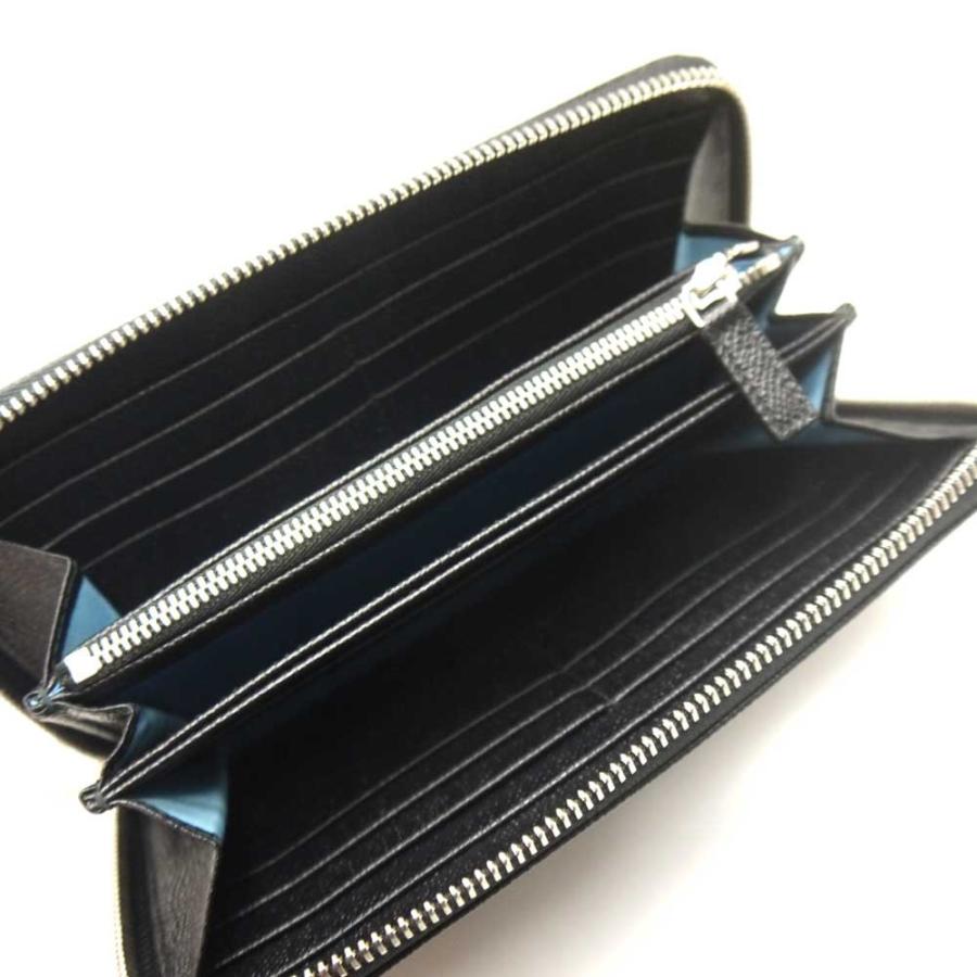 BVLGARI ブルガリ 長財布 ラウンド BULGARI 36933 ブラック 