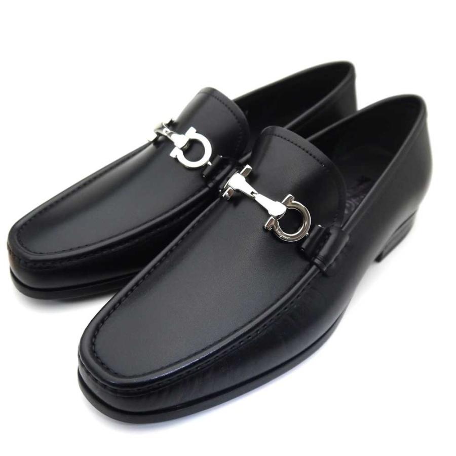 Salvatore Ferragamo　フェラガモ　27センチ FERRAGAMO（フェラガモ） シューズ ビジネス CHRIS ブラック EEE 24.5