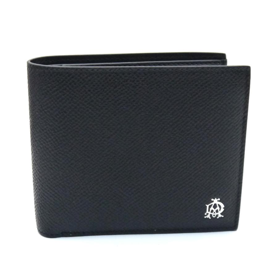 dunhill ダンヒル 財布 二つ折り小銭入れ付き カドガン F2C32CA