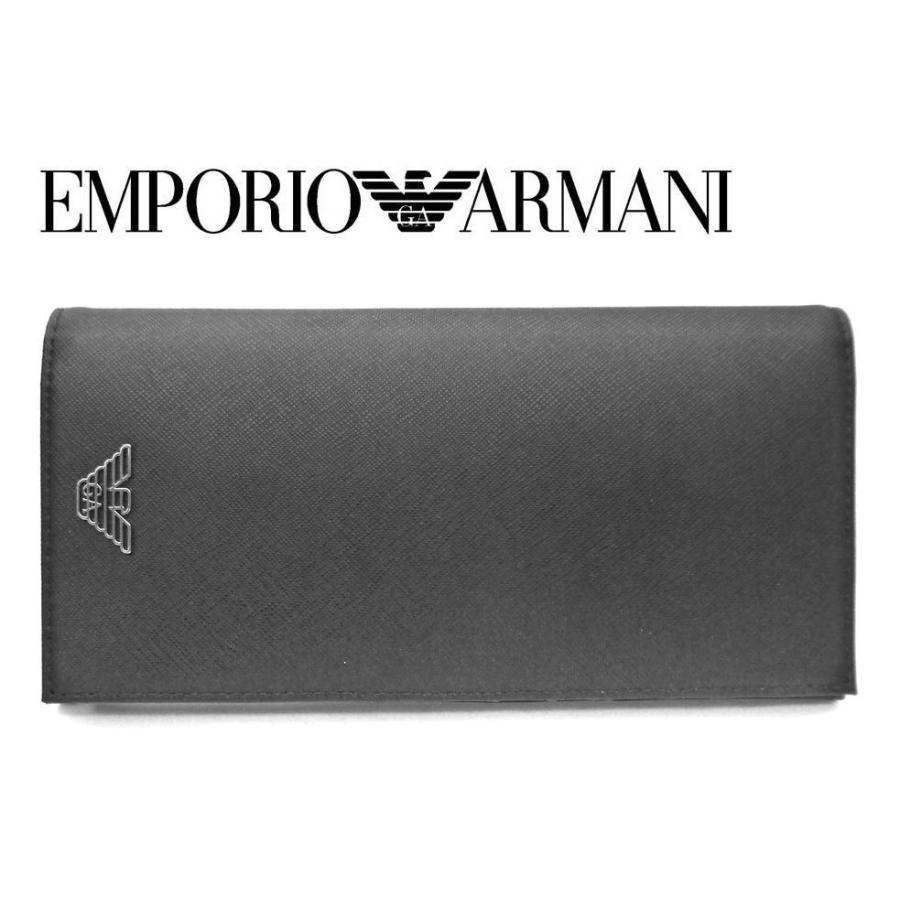 EMPORIO ARMANI エンポリオ アルマーニ 長財布 二つ折り 小銭 EMPORIO ARMANI エンポリオ アルマーニ 長財布 二つ折り 小銭