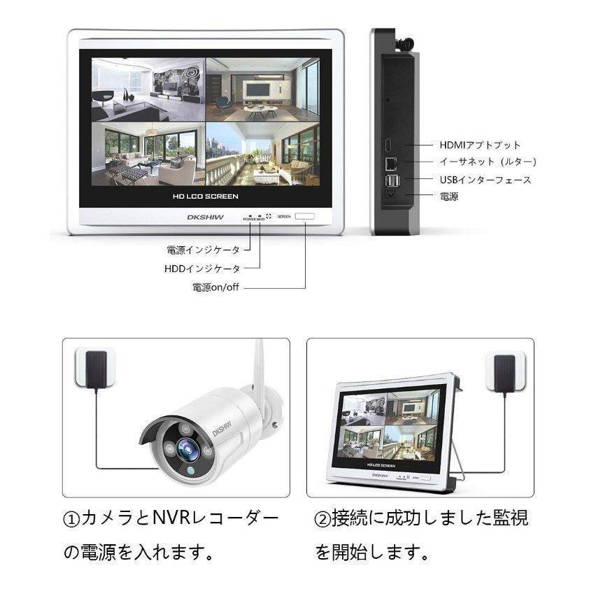 ラッピング不可】【ラッピング不可】（入荷待ち） 防犯カメラセット 12