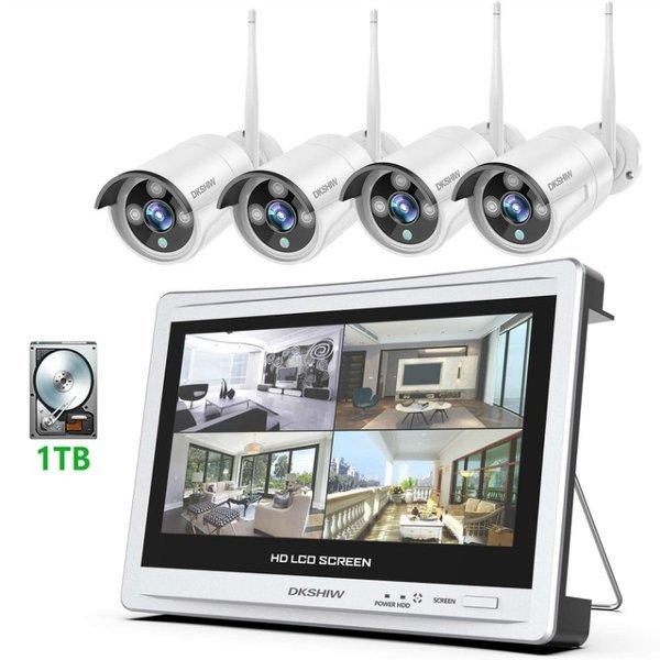 ラッピング不可】【ラッピング不可】（入荷待ち） 防犯カメラセット 12